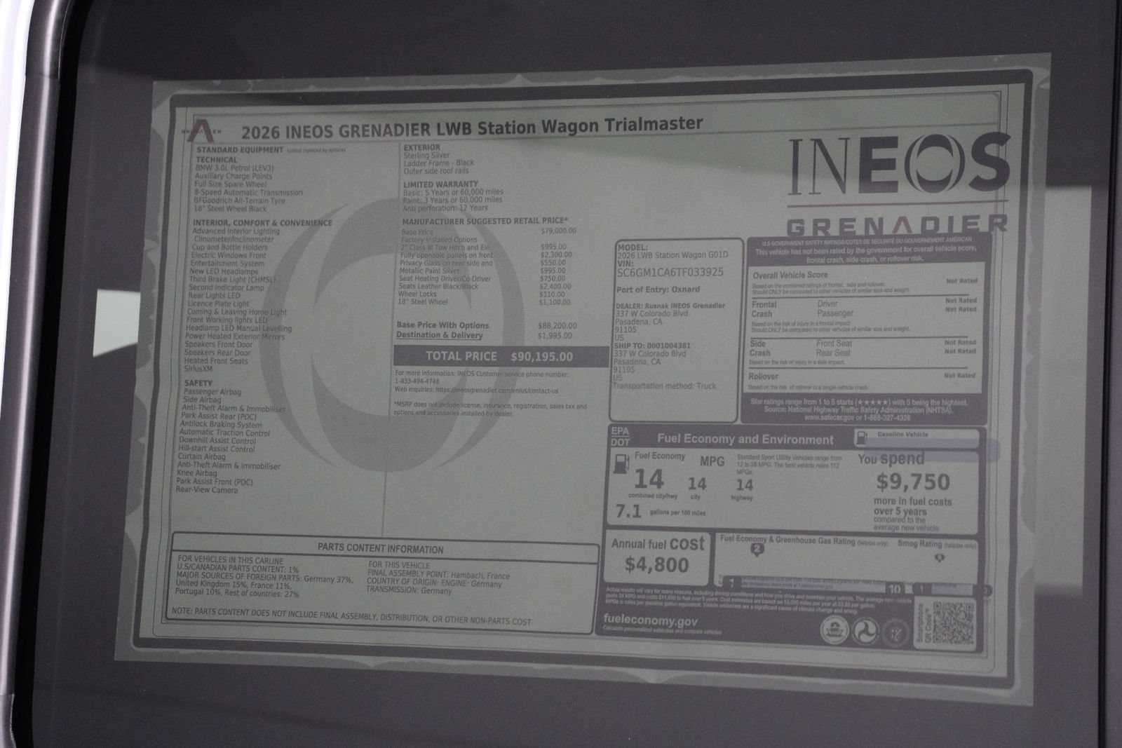 New 2026 INEOS Grenadier AWD/4WD image 23