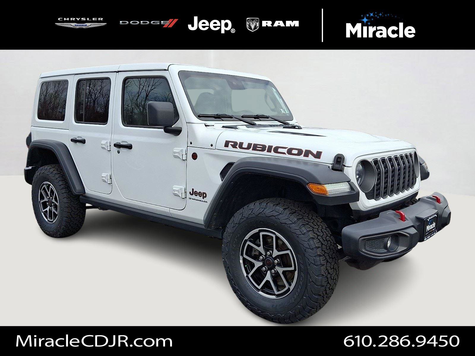 Certified 2025 Jeep Wrangler Unlimited Rubicon w/ Convenience Group image 1