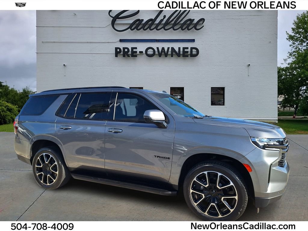 Used 2022 Chevrolet Tahoe RST w/ Sport Performance Package RWD image 1