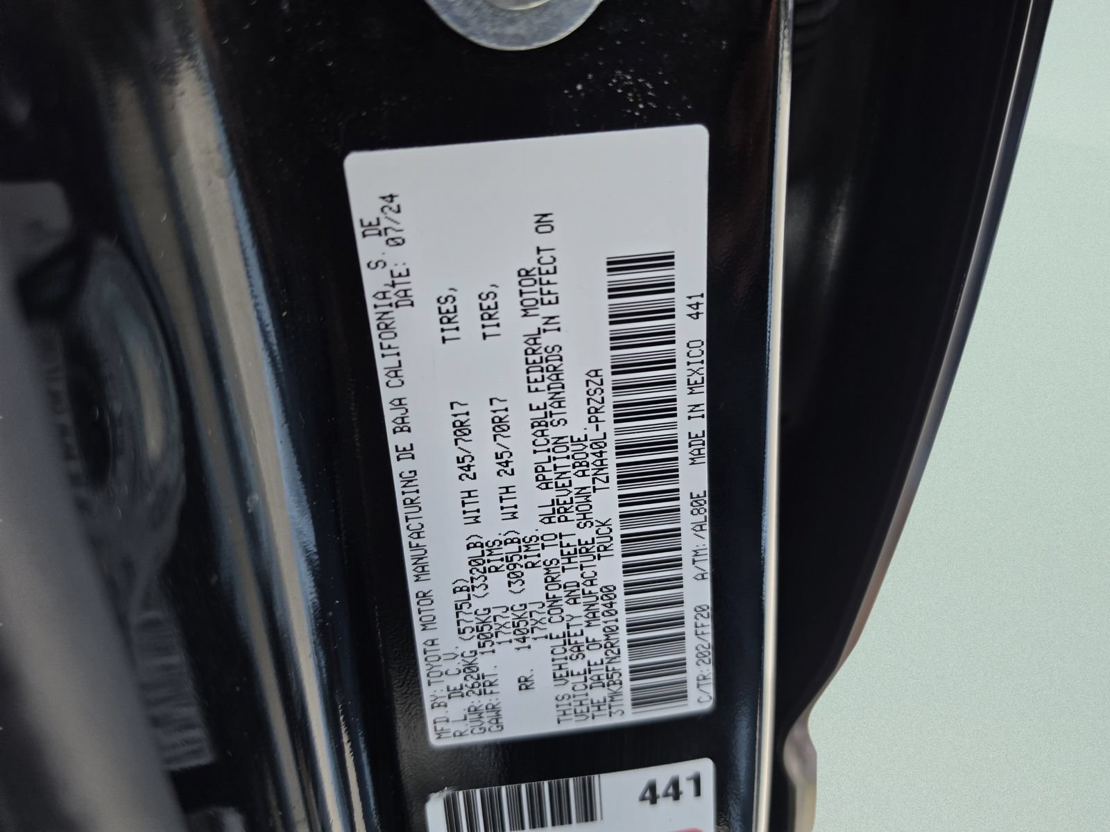 Used 2024 Toyota Tacoma SR5 RWD image 40