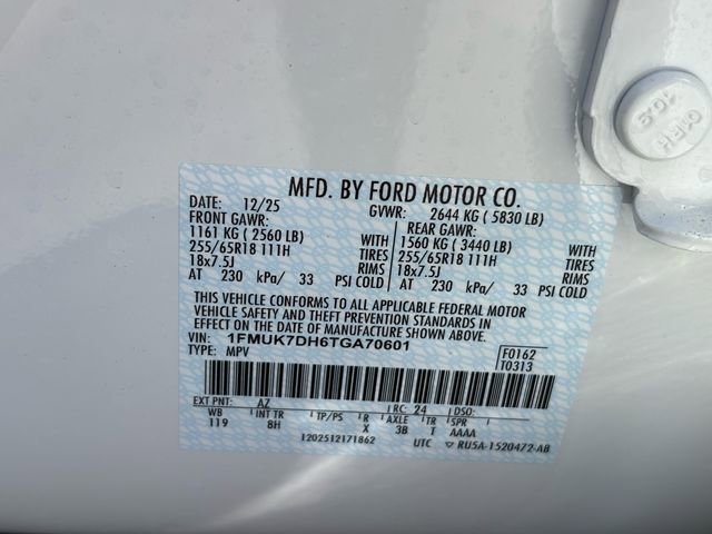 Used 2026 Ford Explorer Active image 23