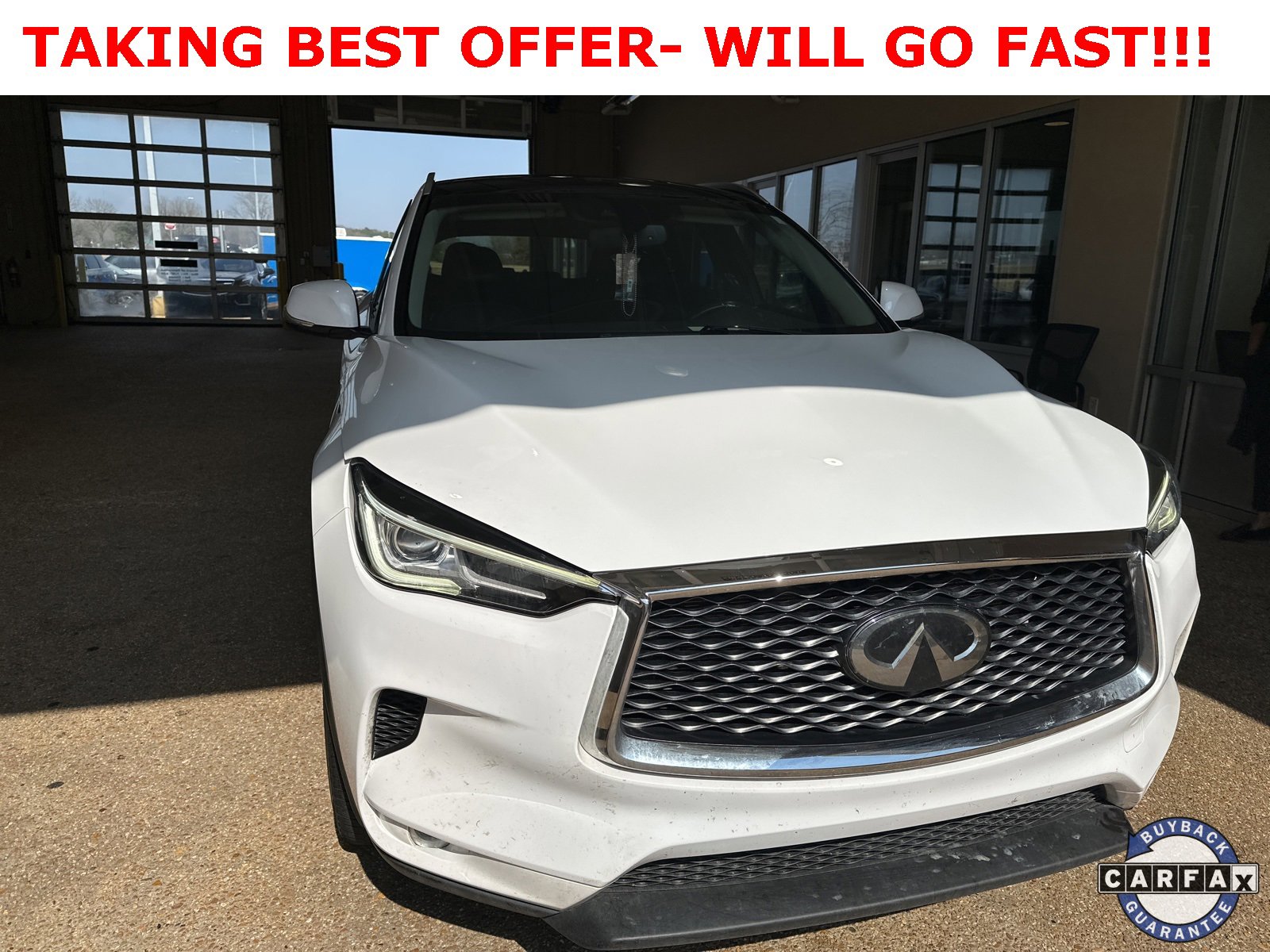 Certified 2021 INFINITI QX50 Luxe