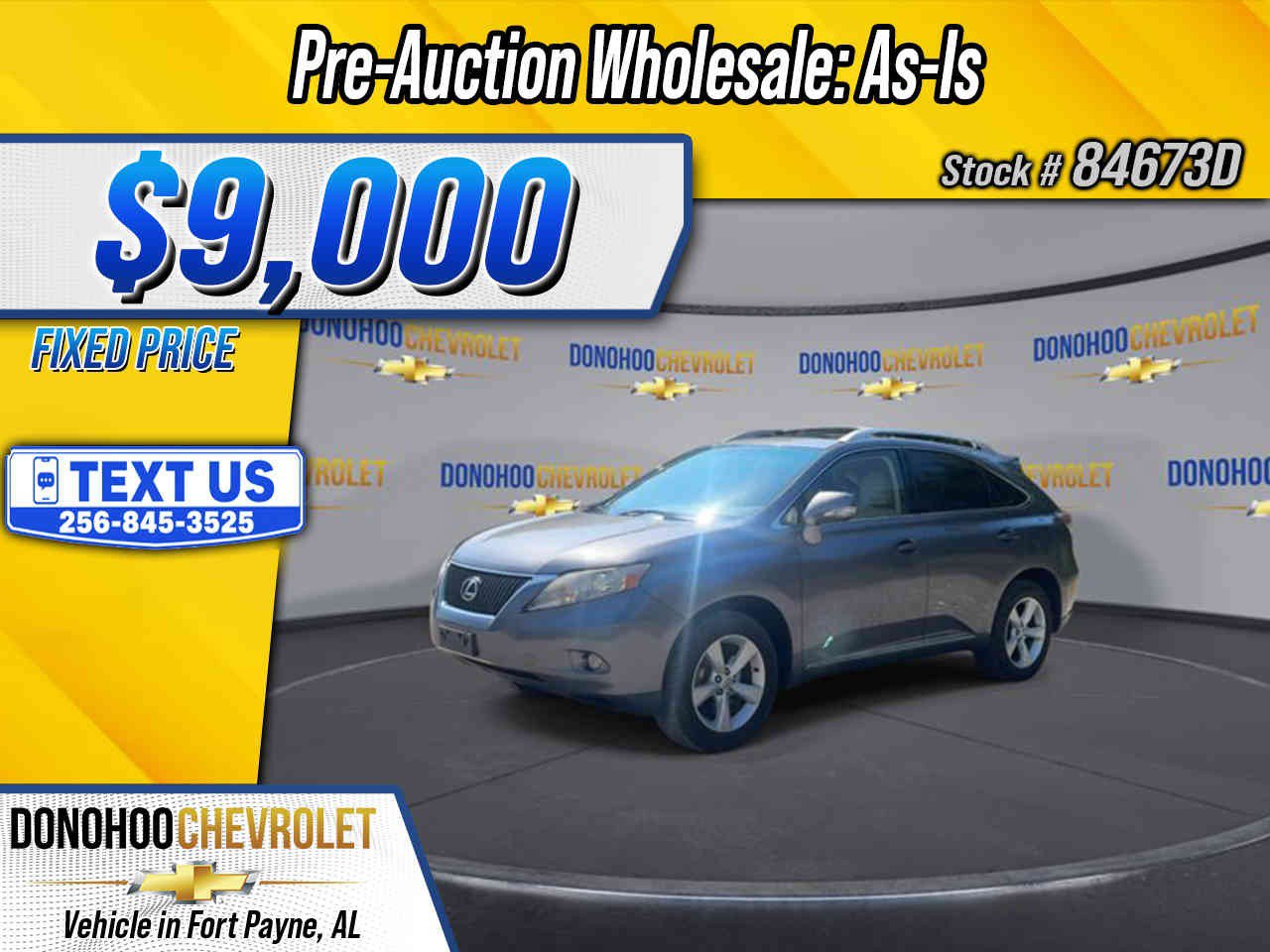 Used 2012 Lexus RX 350 FWD w/ Premium Pkg