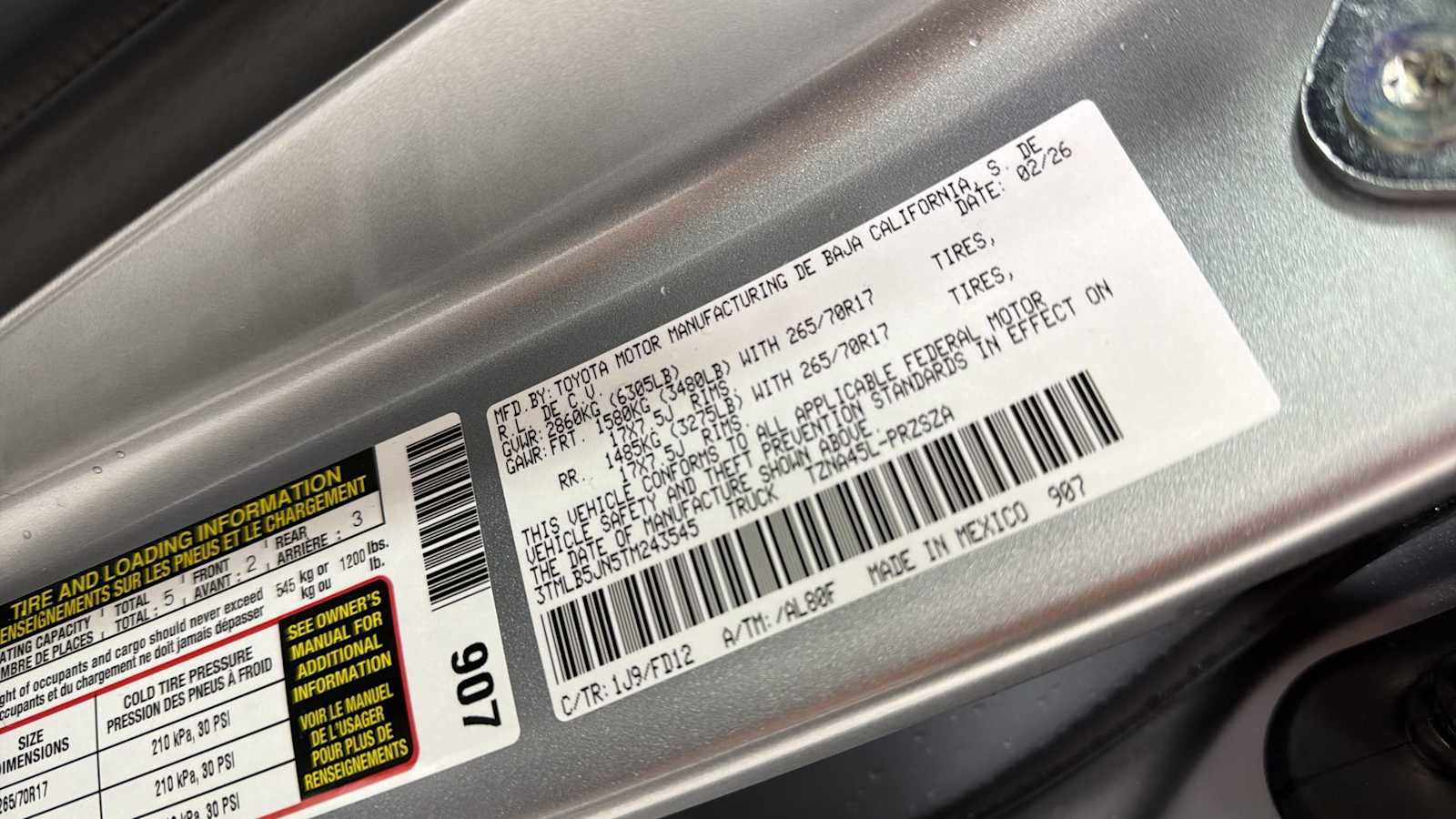 New 2026 Toyota Tacoma TRD Off-Road image 11