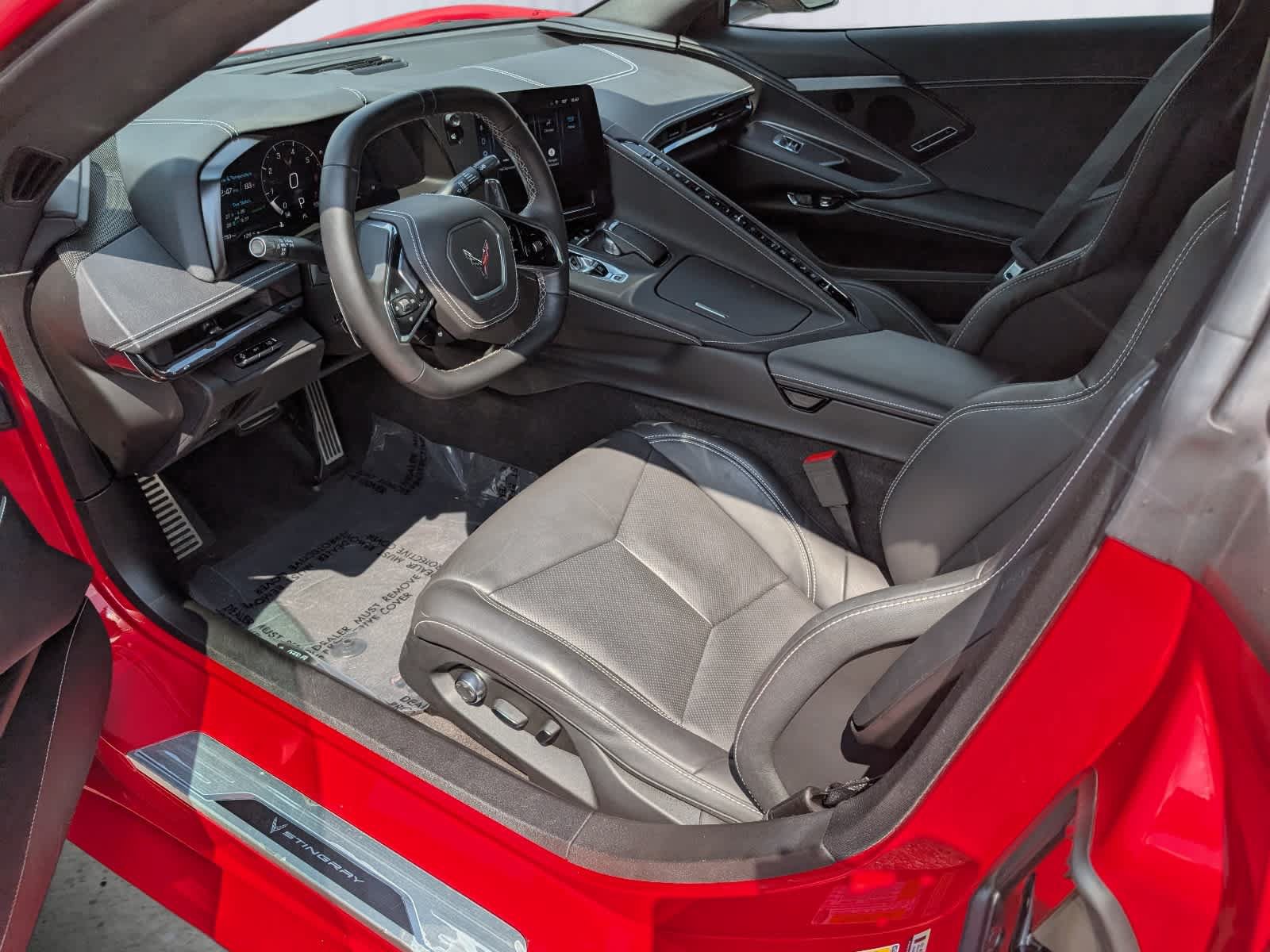 Certified 2025 Chevrolet Corvette Stingray Preferred Cpe w/ Stealth Interior Trim Package RWD image 12