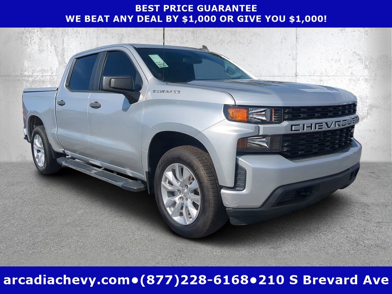 Used 2020 Chevrolet Silverado 1500 Custom w/ Custom Value Package