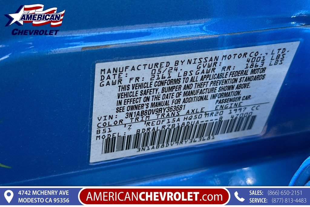 Used 2024 Nissan Sentra SR FWD image 40