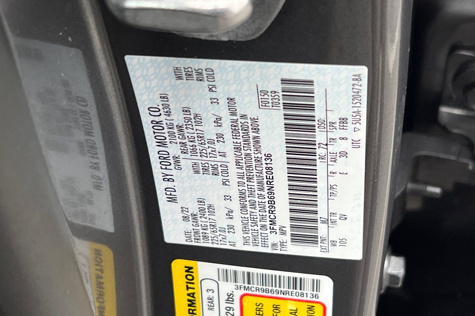 Certified 2022 Ford Bronco Sport Big Bend w/ Convenience Package image 28