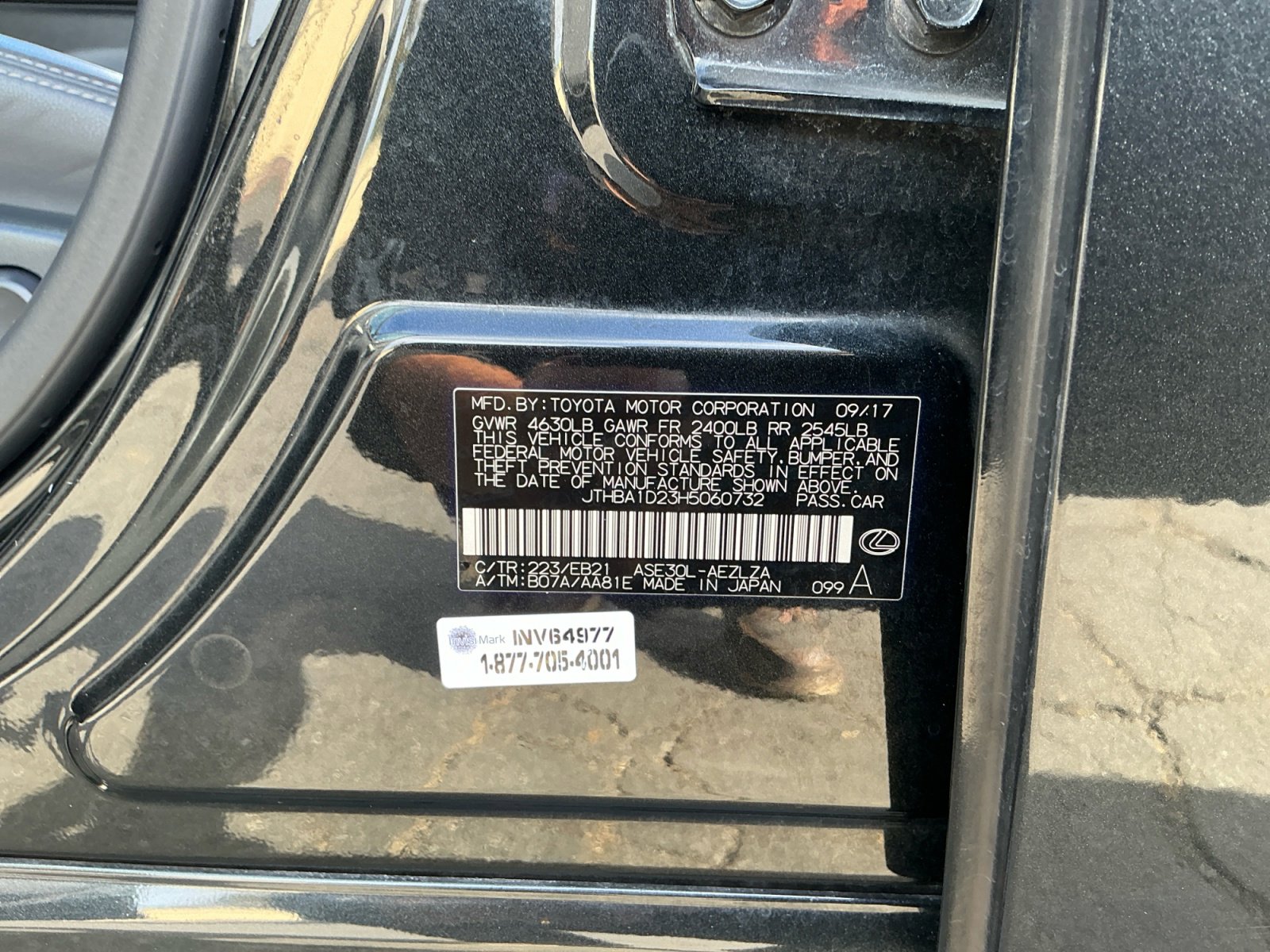 Used 2017 Lexus IS 200t RWD image 27