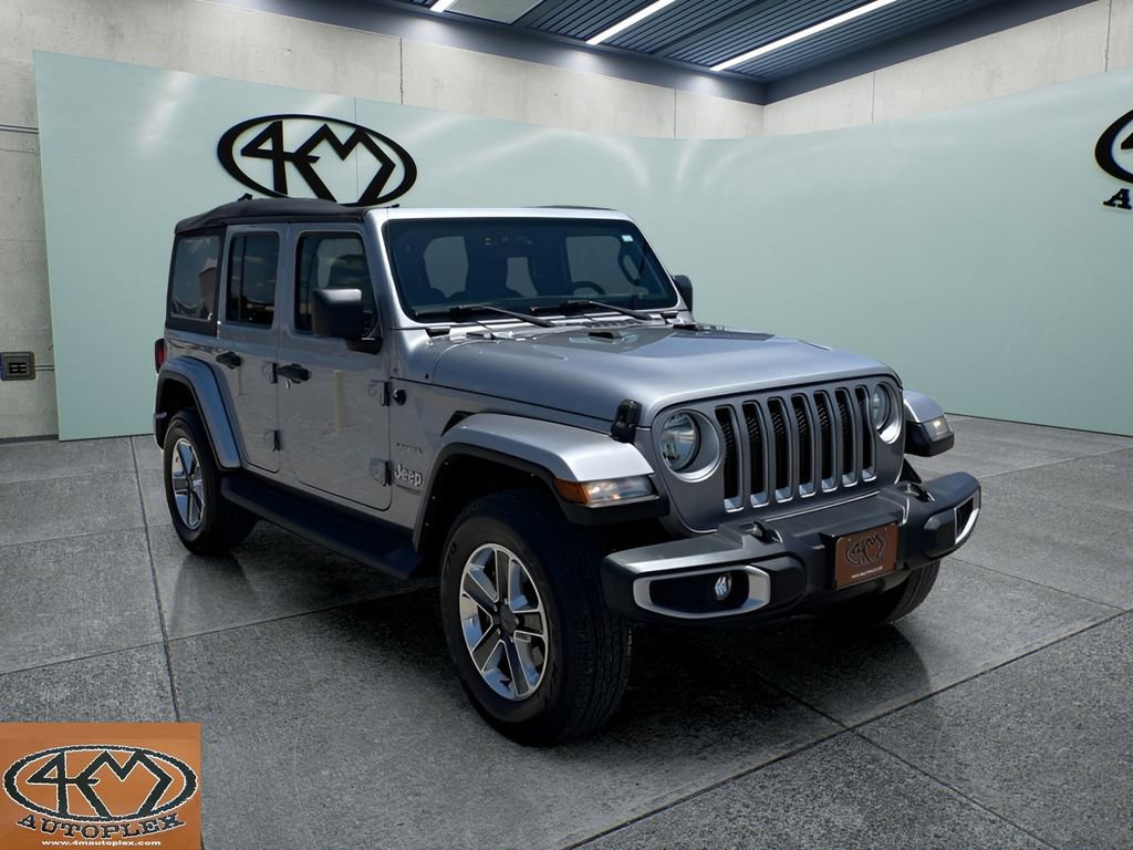Used 2021 Jeep Wrangler Unlimited Sahara AWD/4WD image 1