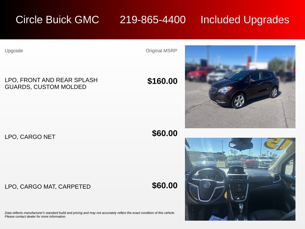 Used 2015 Buick Encore AWD image 3