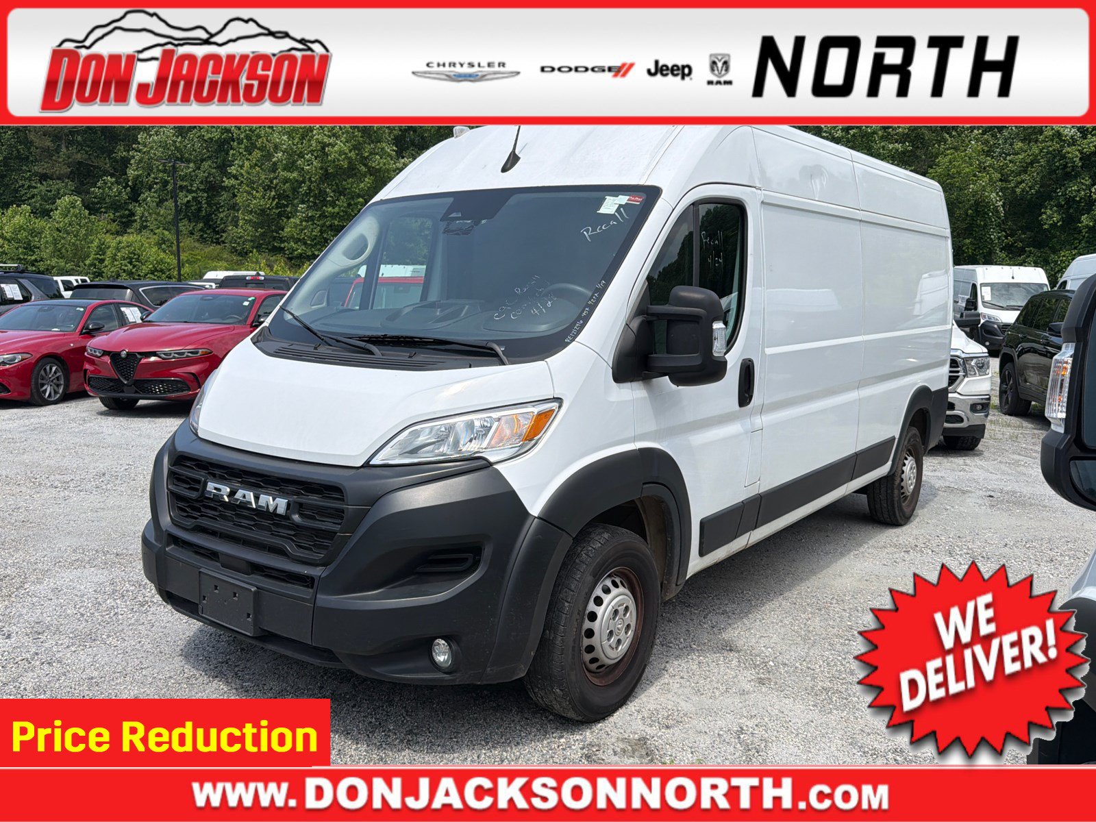 Used 2024 RAM ProMaster 2500 w/ Convenience Group