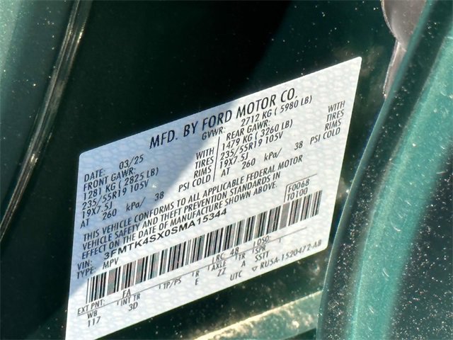 New 2025 Ford Mustang Mach-E GT w/ Interior Protection Package image 20