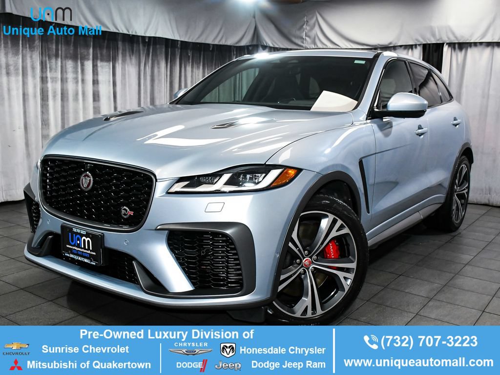 Used 2022 Jaguar F-PACE SVR AWD/4WD image 1