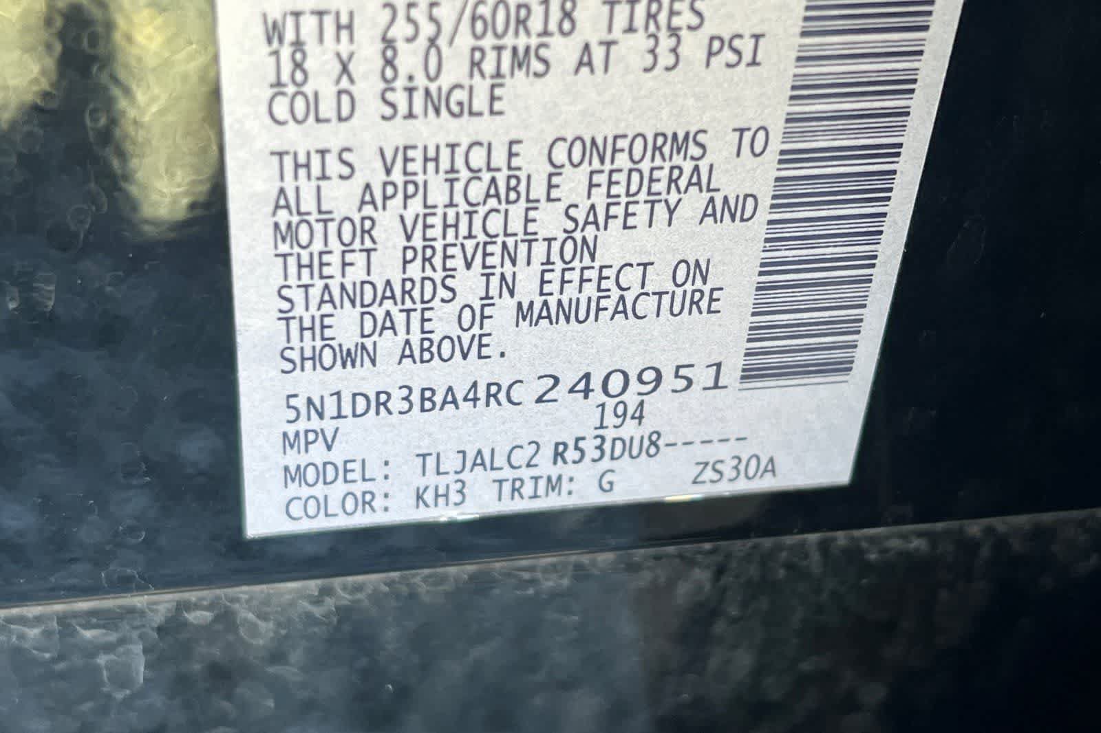 Certified 2024 Nissan Pathfinder SV FWD image 37