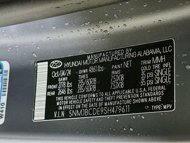 Certified 2025 Hyundai Tucson SEL AWD/4WD image 36