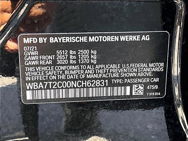 Used 2022 BMW 740i w/ Premium Package RWD image 30