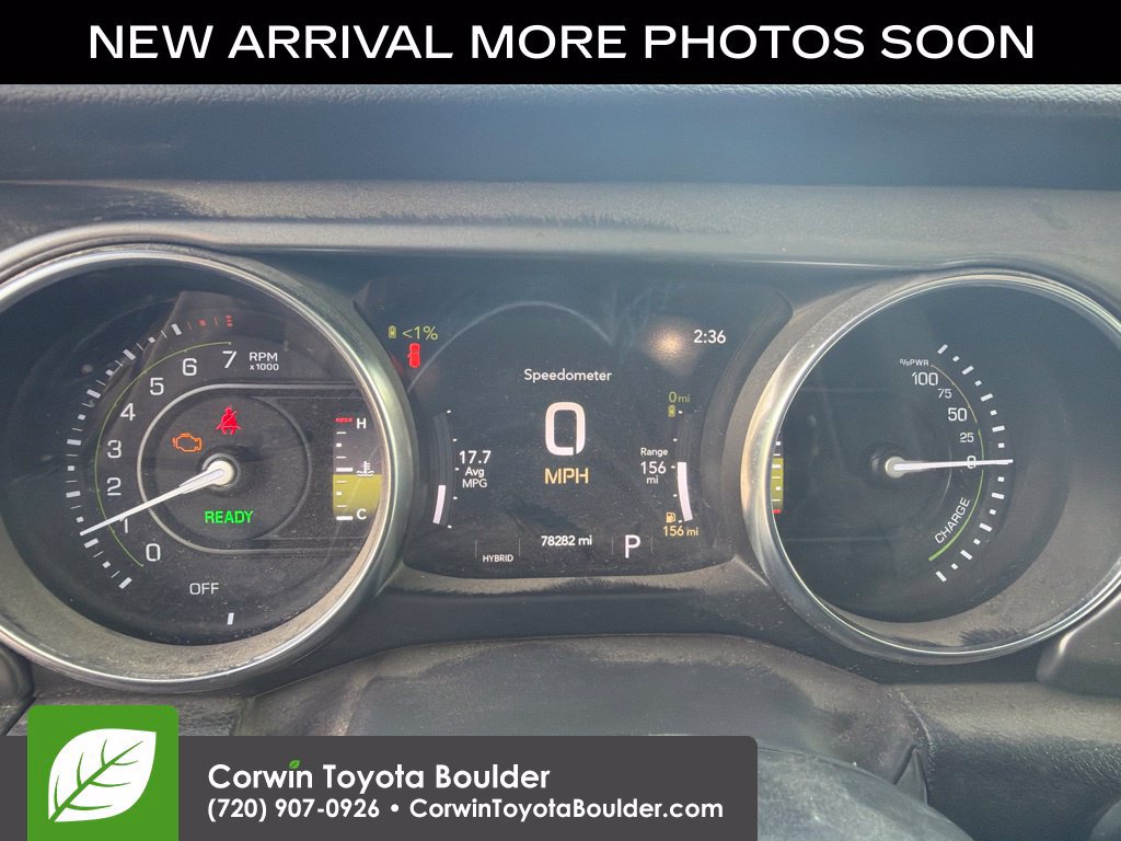 Used 2023 Jeep Wrangler Unlimited Rubicon 4xe w/ Cold Weather Group AWD/4WD image 12