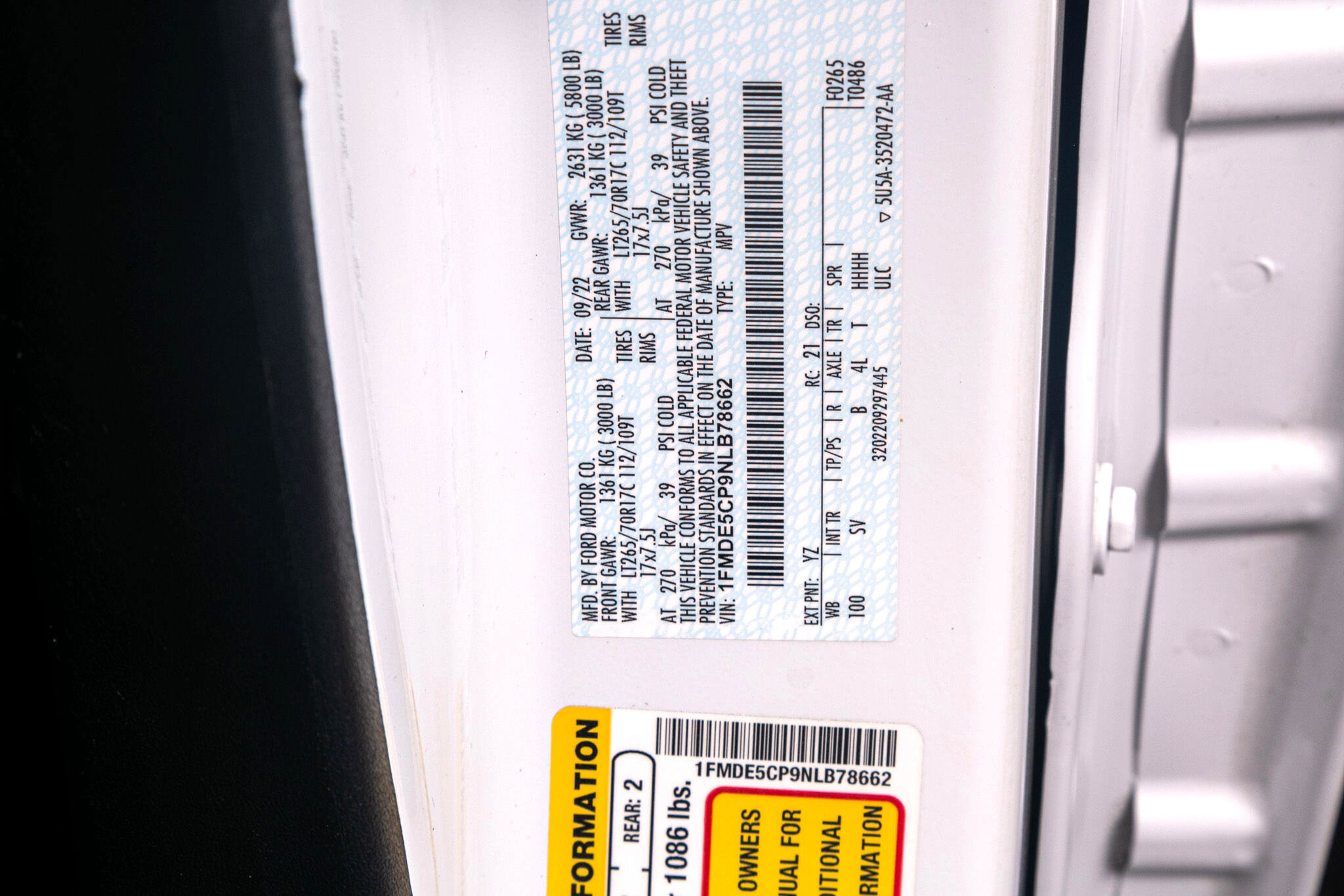 Used 2022 Ford Bronco Black Diamond image 43