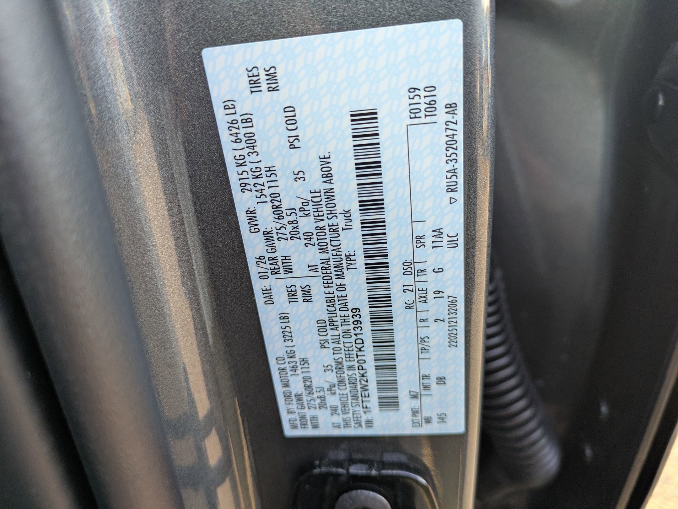 New 2026 Ford F150 STX w/ Equipment Group 200A image 36