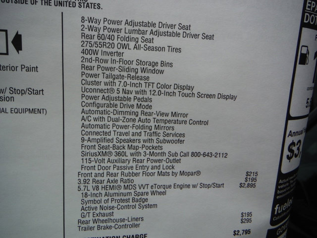 New 2027 RAM 1500 4x4 Crew Cab image 54