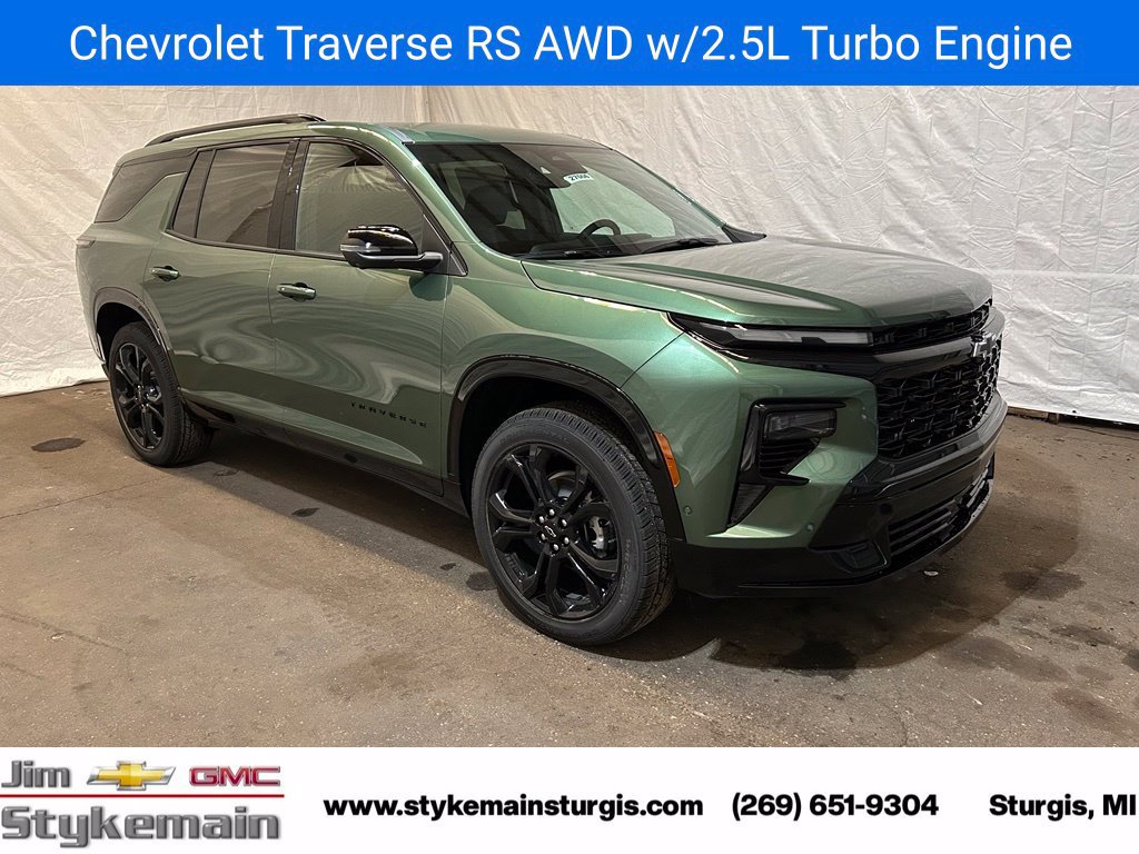 New 2027 Chevrolet Traverse RS w/ LPO, Floor Liner Package AWD/4WD image 1