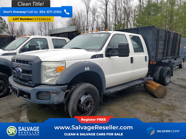 Used 2014 Ford F450 XL w/ Snow Plow Prep Package RWD image 1
