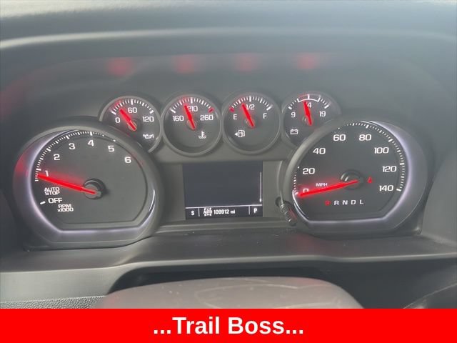 Used 2022 Chevrolet Silverado 1500 Custom Trail Boss w/ LPO, Dark Essentials Package AWD/4WD image 18