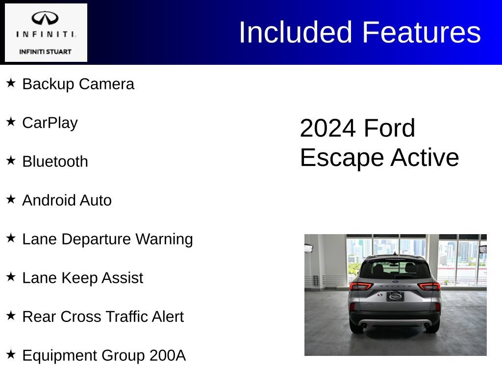 Used 2024 Ford Escape Active FWD image 2