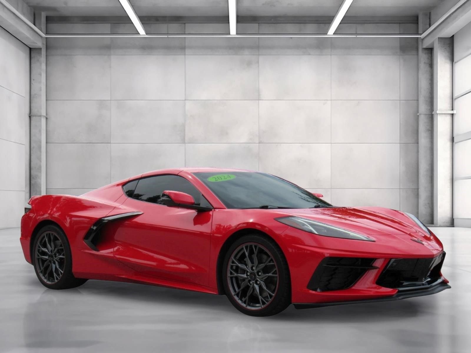 Used 2024 Chevrolet Corvette Stingray Preferred Cpe w/ Z51 Performance Package RWD image 1