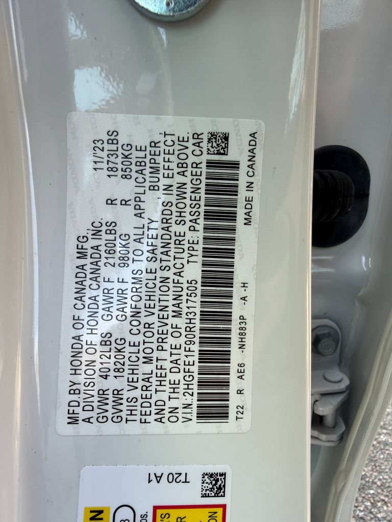 Used 2024 Honda Civic Touring image 30