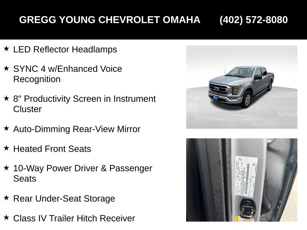 Used 2023 Ford F150 XLT w/ Equipment Group 302A High AWD/4WD image 37