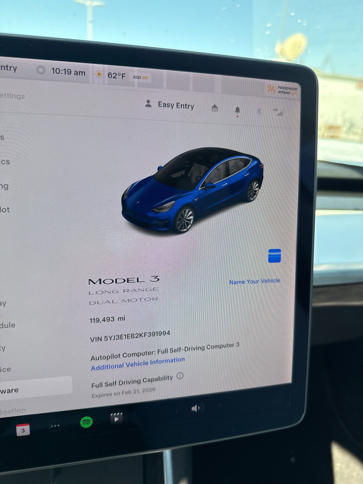 Used 2019 Tesla Model 3 Long Range image 8