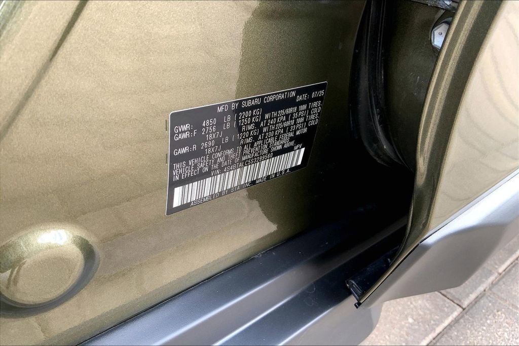 Certified 2025 Subaru Outback Onyx Edition image 18
