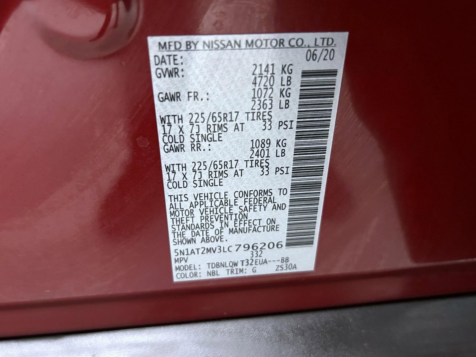 Used 2020 Nissan Rogue SV image 25