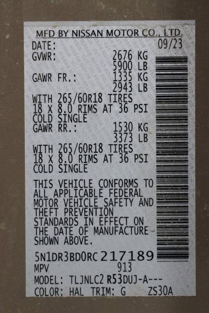 Used 2024 Nissan Pathfinder Rock Creek image 40