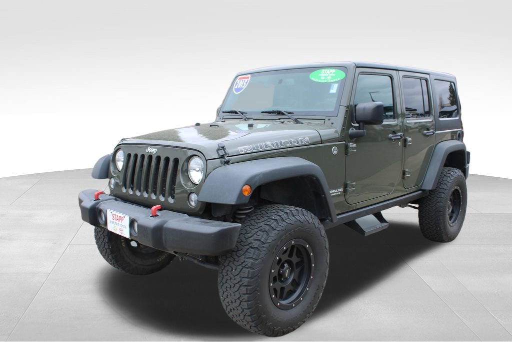 Used 2015 Jeep Wrangler Unlimited Rubicon w/ Connectivity Group AWD/4WD image 11
