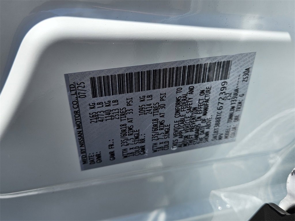 New 2026 Nissan Rogue SV image 19