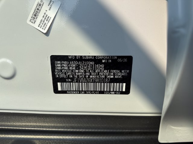 New 2026 Subaru WRX tS AWD/4WD image 19