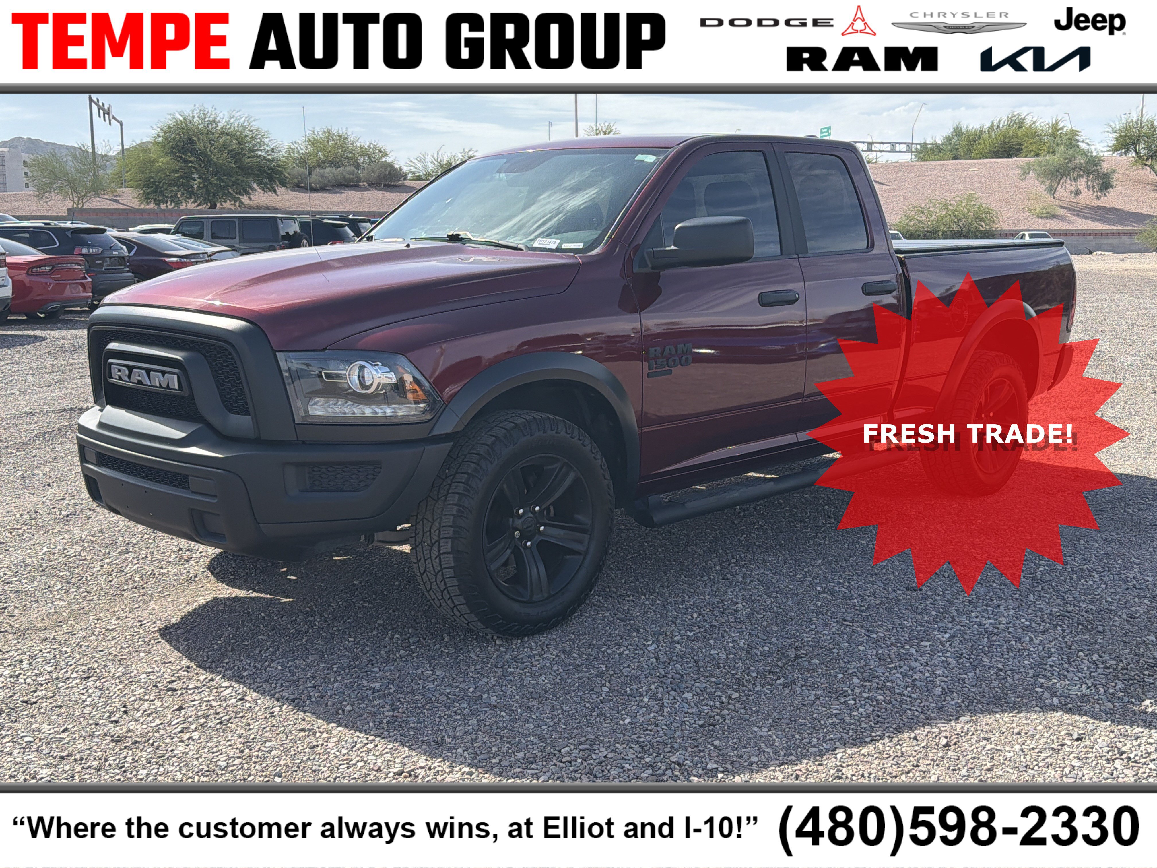 Certified 2022 RAM 1500 Warlock w/ Electronics Group