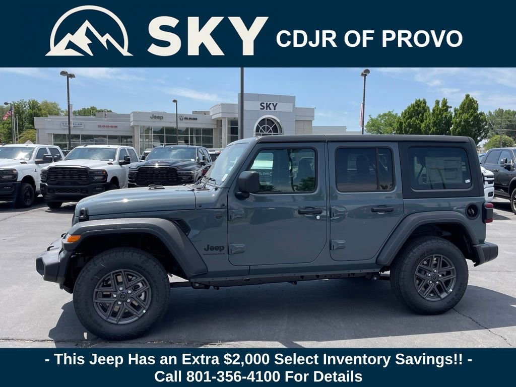 New 2025 Jeep Wrangler Sport S