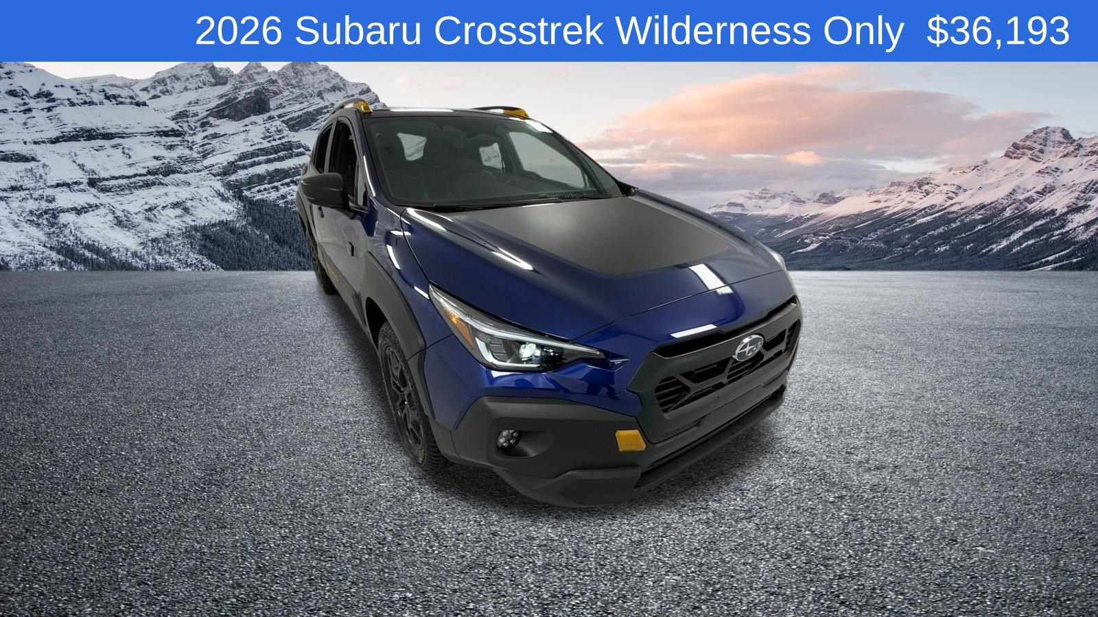New 2026 Subaru Crosstrek 2.5i Wilderness