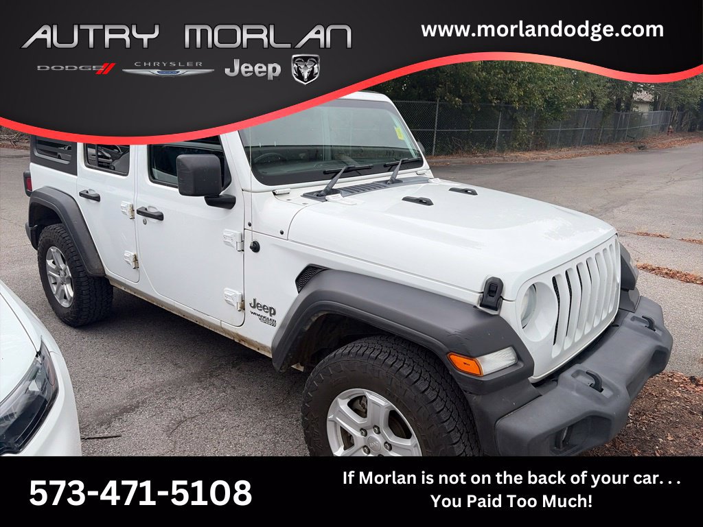 Used 2021 Jeep Wrangler Unlimited Sport AWD/4WD image 1