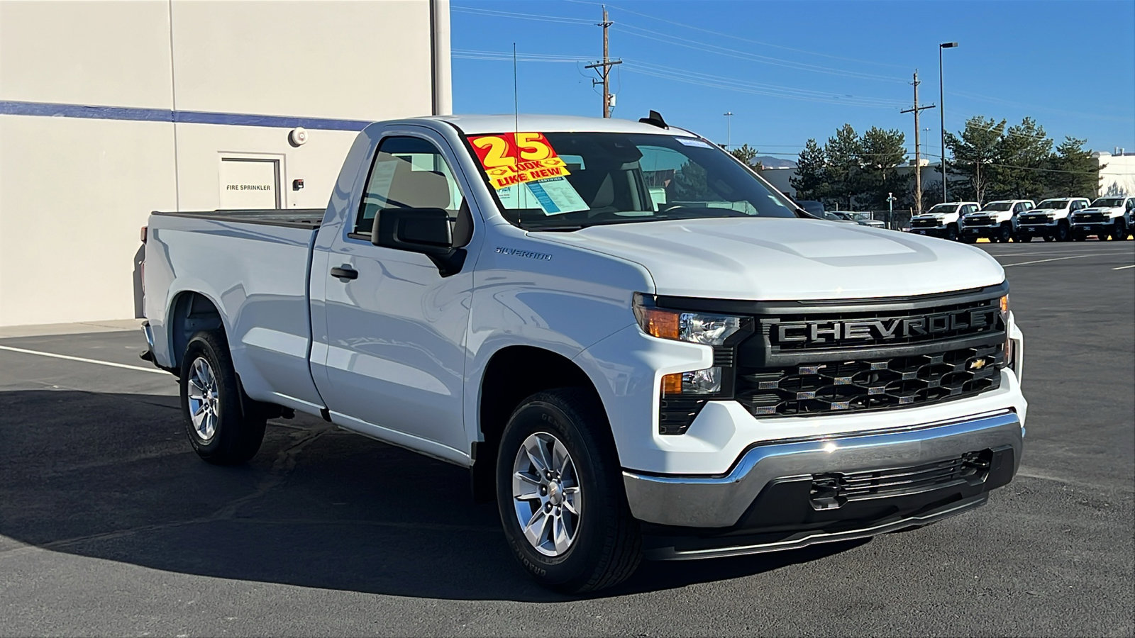 Used 2025 Chevrolet Silverado 1500 W/T RWD image 3