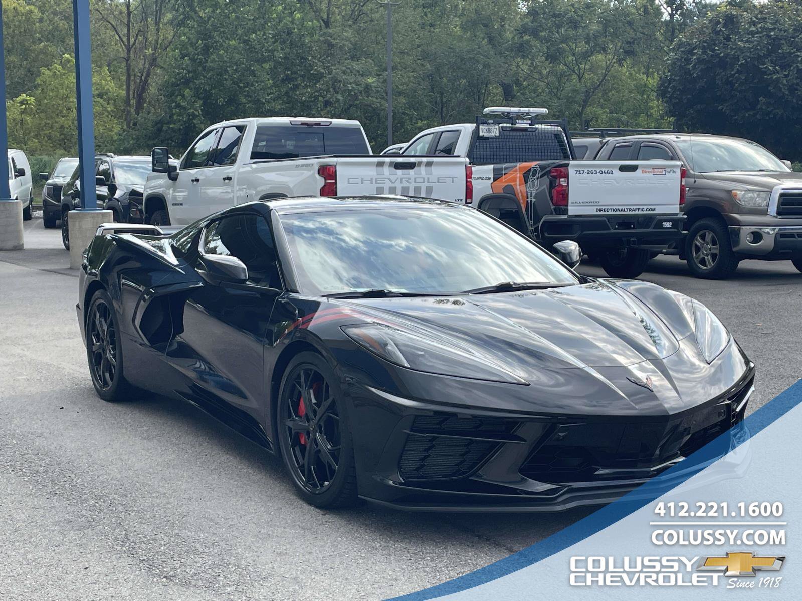 Certified 2020 Chevrolet Corvette Stingray Preferred Cpe w/ 2LT Preferred Equipment Group