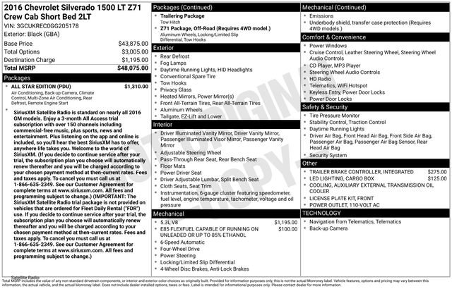 Used 2016 Chevrolet Silverado 1500 LT w/ All Star Edition video 2