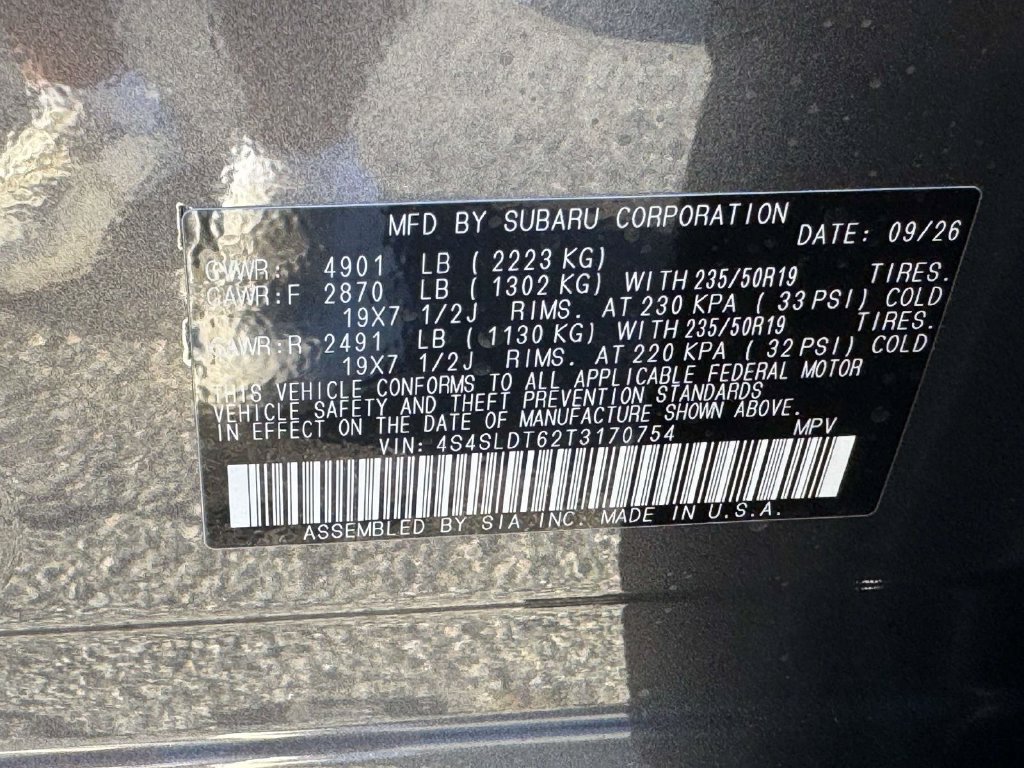 New 2026 Subaru Forester Touring AWD/4WD image 15