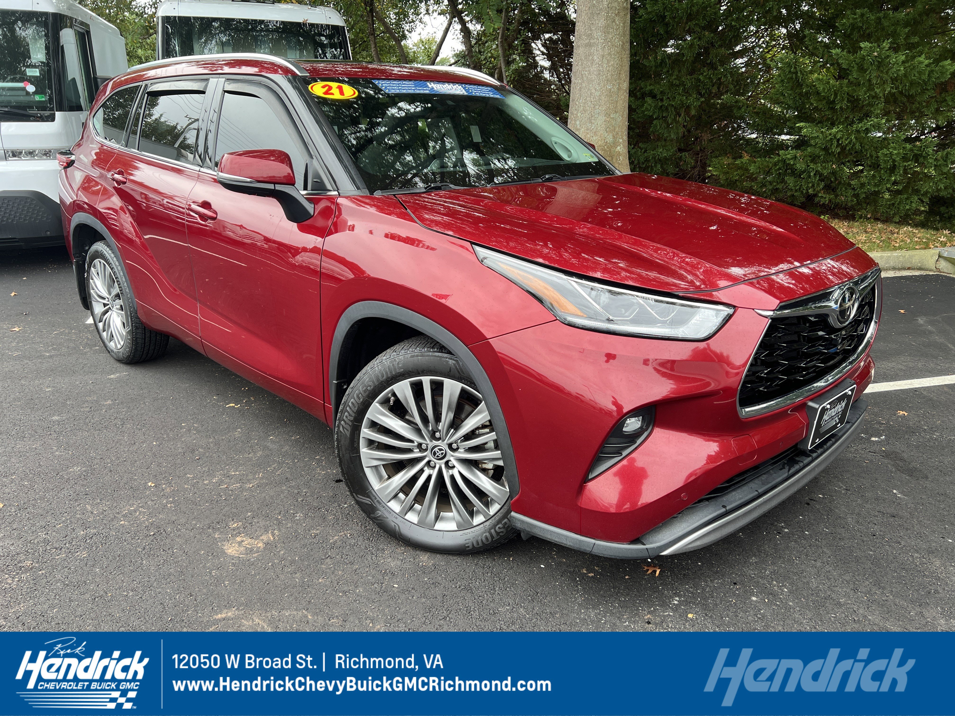Used 2021 Toyota Highlander Platinum