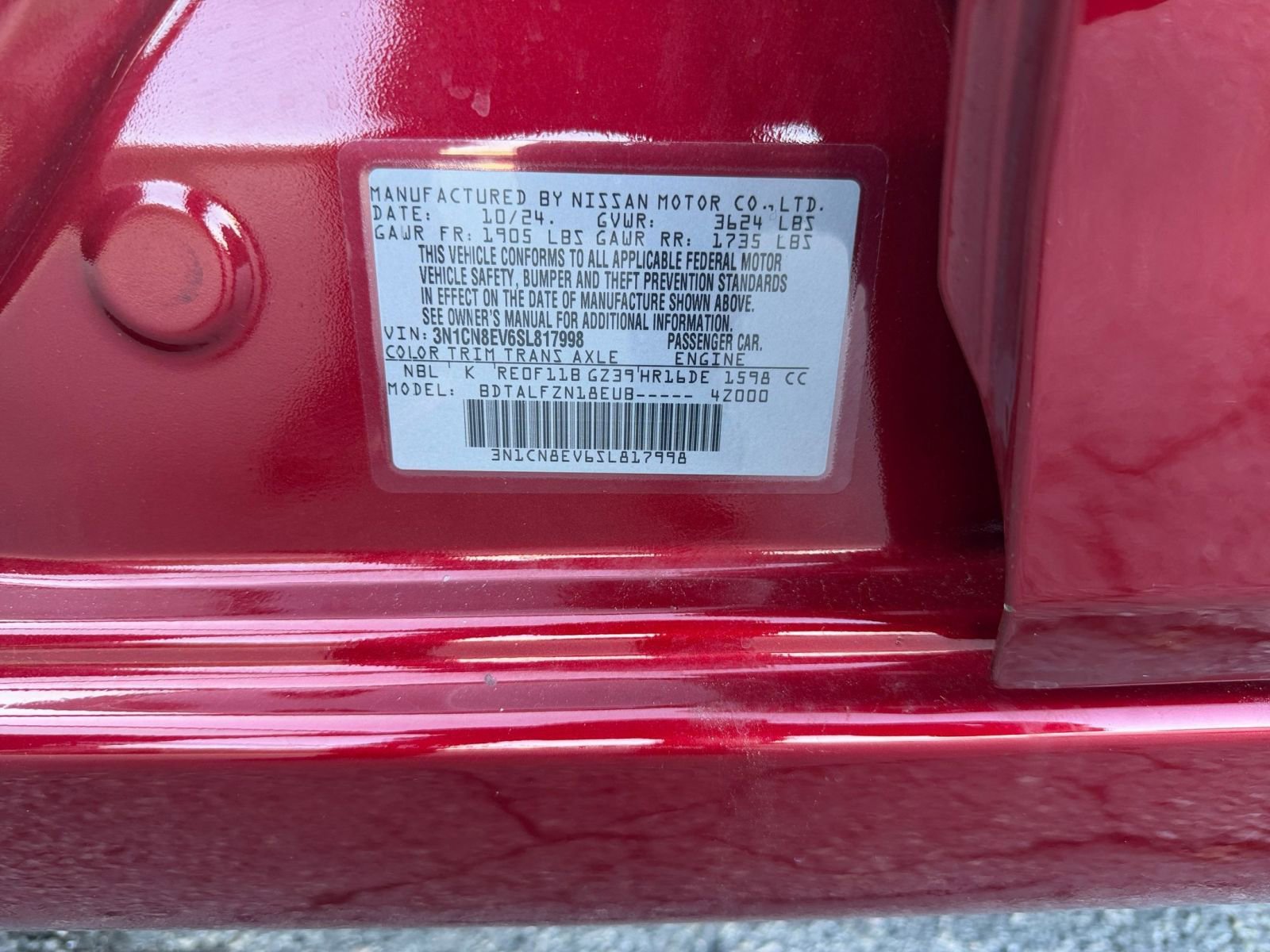 Used 2025 Nissan Versa SV image 23