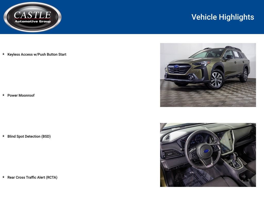 Used 2025 Subaru Outback Premium AWD/4WD image 8